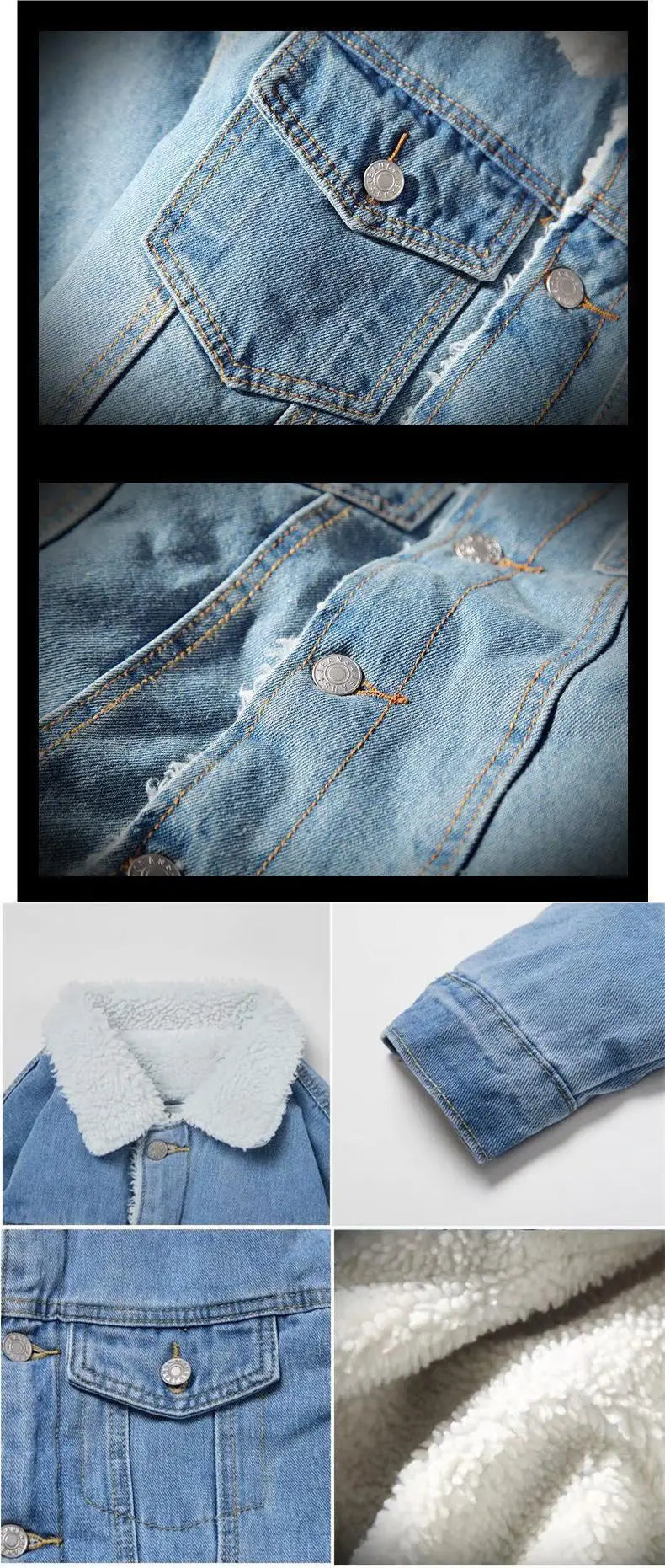 The Ultimate Urban Shield: Lamb-Fur Lined Thickened Winter Jacket