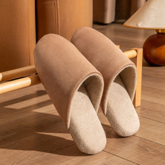 The Quiet Comfort: Men’s Ultra-Light Winter Indoor Slippers