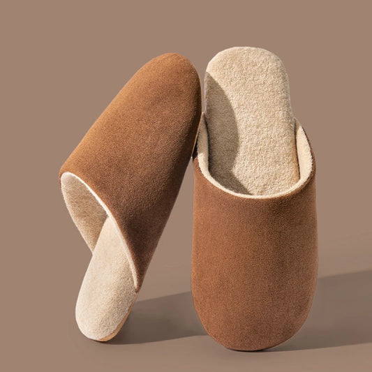 The Quiet Comfort: Men’s Ultra-Light Winter Indoor Slippers