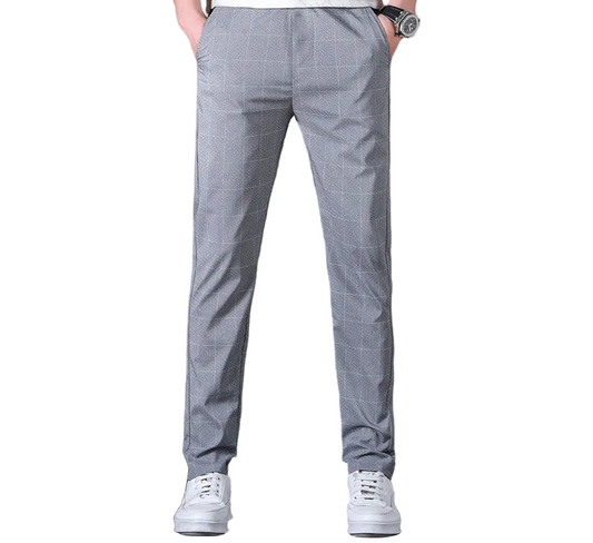 The Metropolitan Tailor: Men’s Plaid & Stripe Ankle-Length Trousers